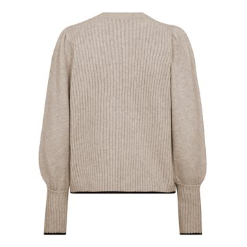 Co\' Couture - Row O-Puff Knit - Creme