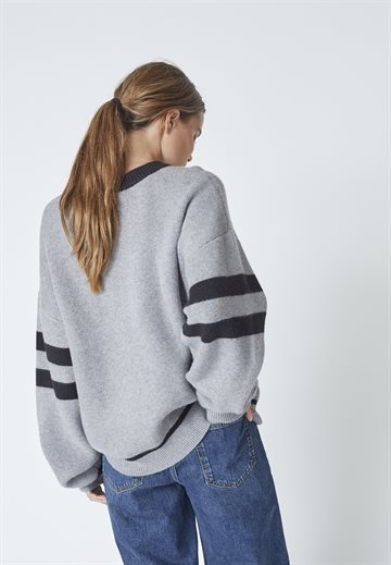 Co\' Couture - Row Coco Logo Knit - Light Grey