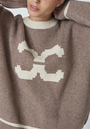 Co\' Couture - Row Coco Logo Knit - Walnut