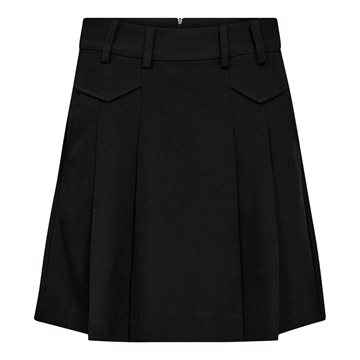 Co' Couture - Luna Pocket Pleat Mini Skirt - Black
