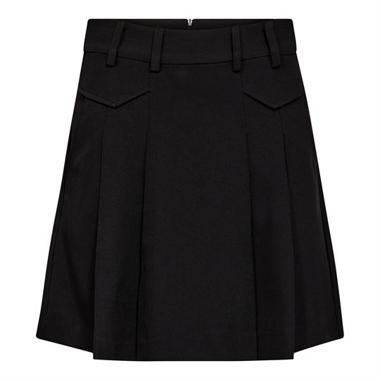 Co\' Couture - Luna Pocket Pleat Mini Skirt - Black