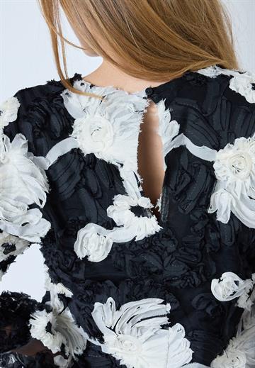 Co\' Couture - Fleur Fluffy Blouse - Black