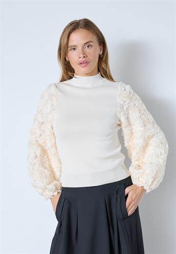 Co\' Couture - Mercia Rose Mix Knit - Bone