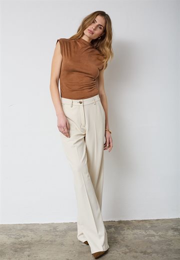 Co\' Couture - Terry Denim Pant - Bisquit