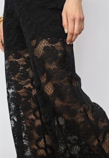 Co\' Couture - Lanny Lace Pant - Black