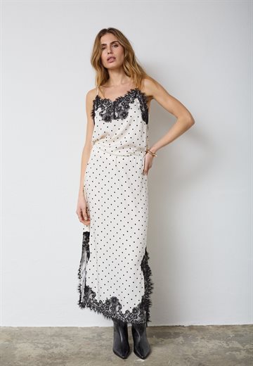 Co\' Couture - Ameli Dot Lace Skirt - Off White