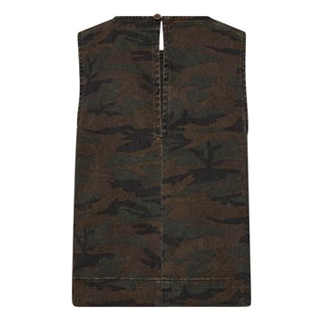 Co\' Couture - Camou Denim Top - Camouflage