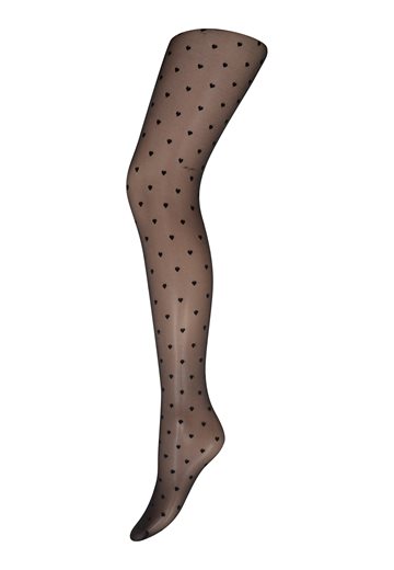 Hype The Detail - Tight Hearts 30 Den - Black