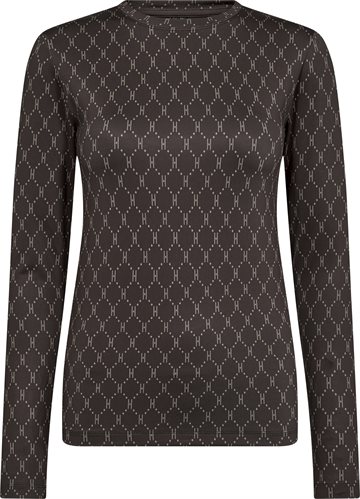 Hype The Detail - Printed Blouse - Brown