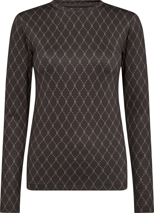 Hype The Detail - Printed Blouse - Brown