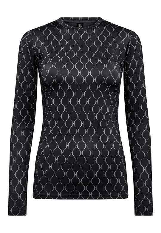 Hype The Detail - Printed Blouse - Black