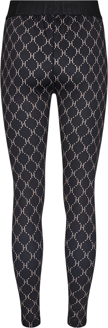 Hype The Detail - Printed Leggings - Sort Beige