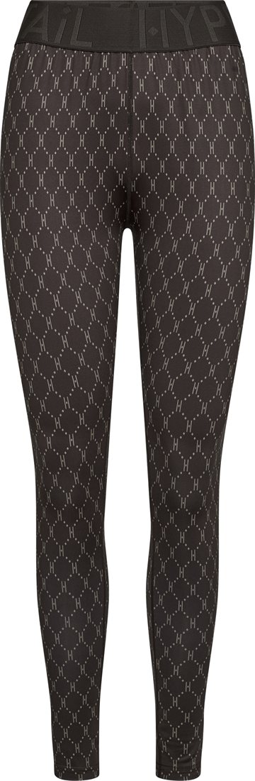 Hype The Detail - Printed Leggings - Brown