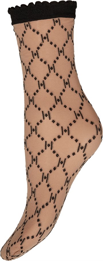 Hype The Detail - Socks Logo - Nude