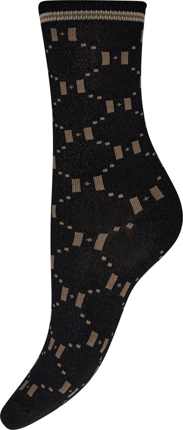 Hype The Detail - Socks 3-Pack - Black Glitter