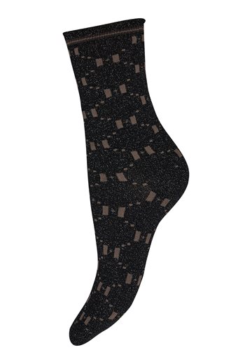 Hype The Detail - Socks 3-pack - Sort Brun Sølv