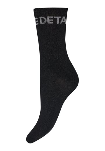 Hype The Detail - Socks w/Lurex - Black Silver