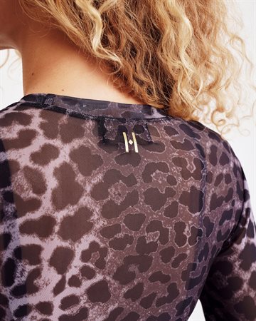 Hype The Detail - Blouse W/Print - Leopard