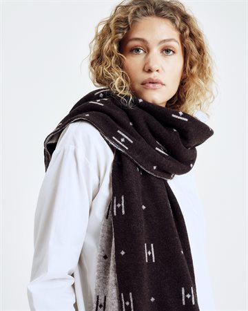 Hype The Detail - Scarf - Brown Beige