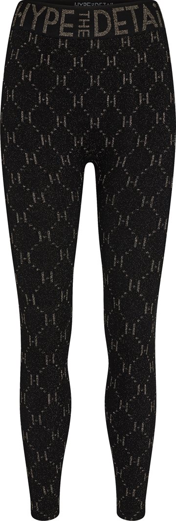 Hype The Detail - Leggings With Lurex - Gold