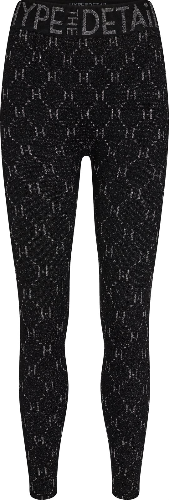 Hype The Detail - Leggings With Lurex - Silver