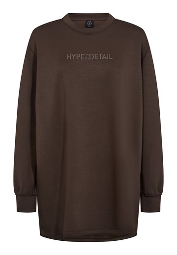 Hype The Detail - Ls Sweatshirt - Brown