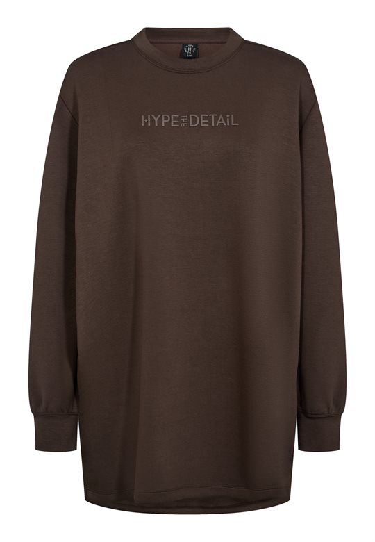 Hype The Detail - Ls Sweatshirt - Brown
