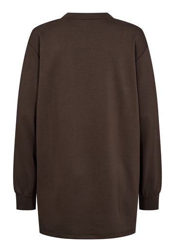 Hype The Detail - Ls Sweatshirt - Brown