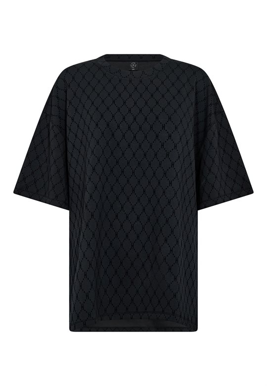  Hype The Detail - Logo Oversize Tee - Black