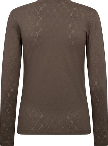 Hype The Detail - Tee L/S H-Logo - Brun