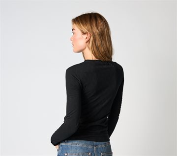 Hype The Detail - Tee L/S H-Logo - Sort