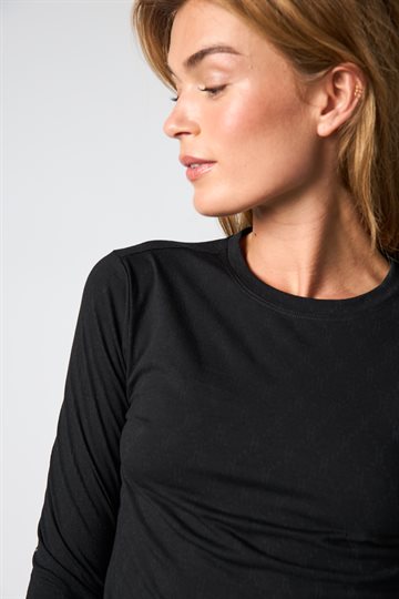 Hype The Detail - Tee L/S H-Logo - Sort