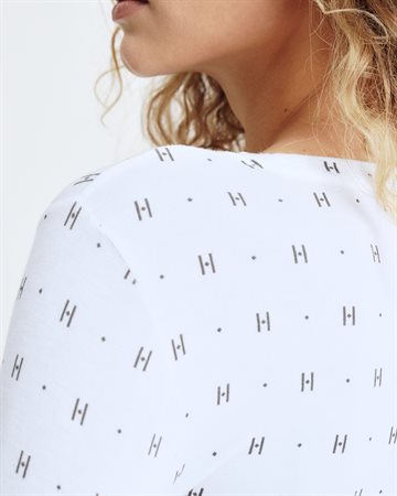 Hype The Detail - Tee Ls Cashmere Blend - White