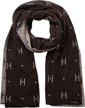 Hype The Detail - Scarf - Brown Beige