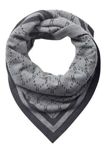 Hype The Detail - Triangle Scarf - Light Grey