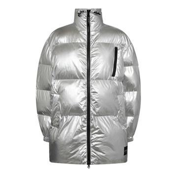 Co\' Couture - Metal Puffer Jacket - Silver