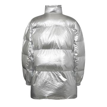 Co\' Couture - Metal Puffer Jacket - Silver