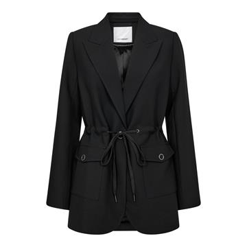 Co' Couture - Vola Pocket Tie Blazer - Black