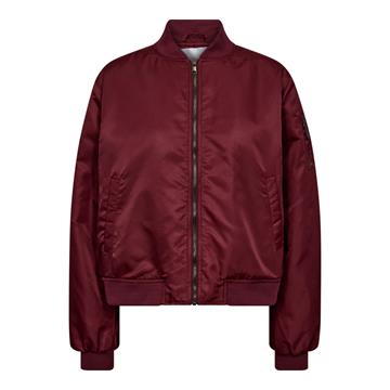 Co' Couture - Libby Bomber Jacket - Winered