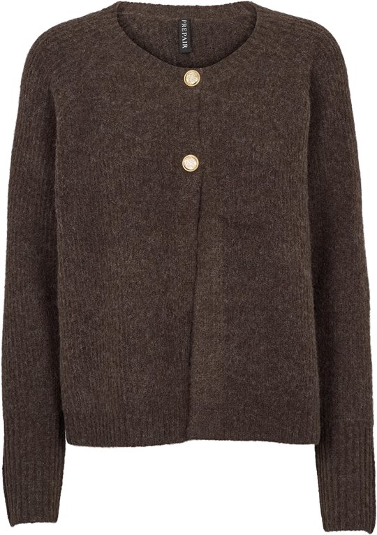 Prepair - Noa Knit Cardigan - Brown