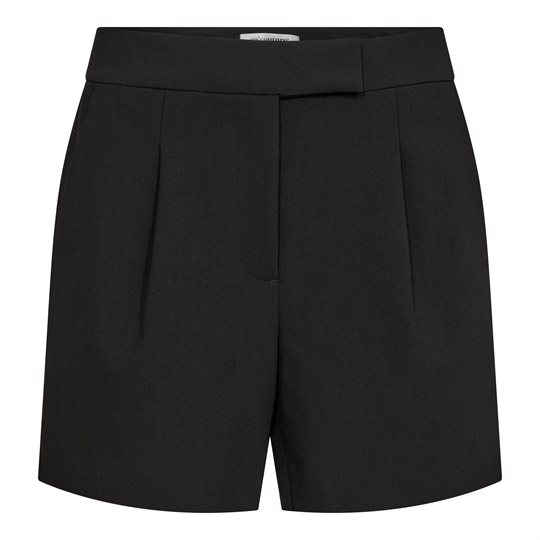 Co\' Couture - Vola Crop Pleat Shorts - Sort 