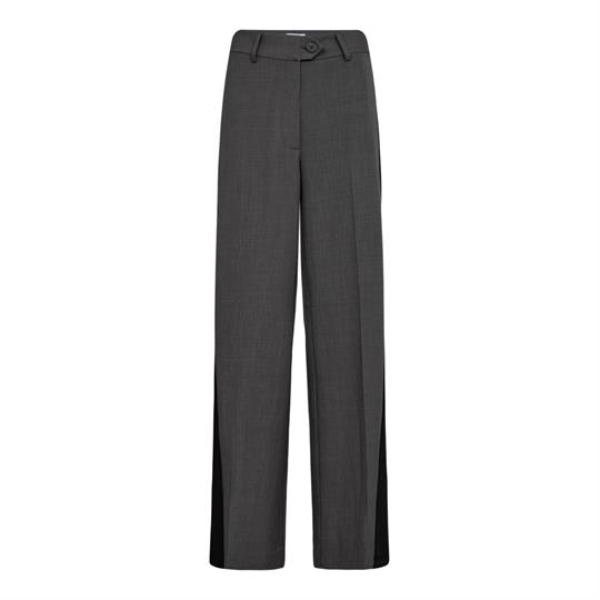 Co\' Couture - Liane Panel Wide Pant - Dark Grey