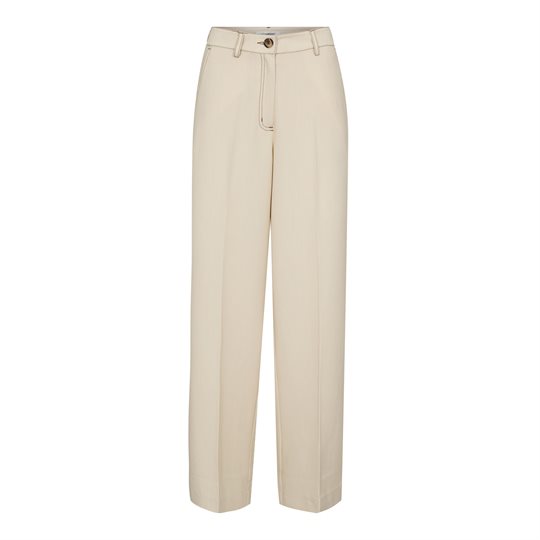 FORUDBESTILLING (APRIL) Co' Couture - Terry Denim Pant - Bisquit