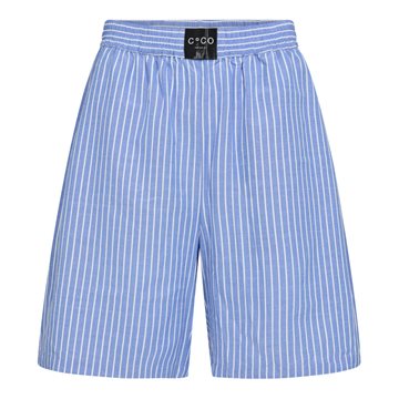 Co' Couture - Tea Stripe Shorts - Blue