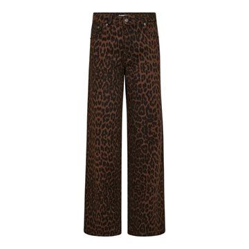 Co' Couture - Leo New Wide Pant - Dark Brown 