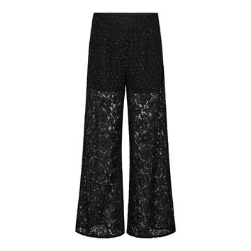 Co' Couture - Sia Simili Lace Pant - Black