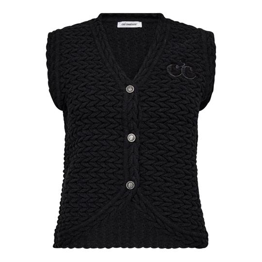 Co\' Couture - Milly Knit Vest - Sort