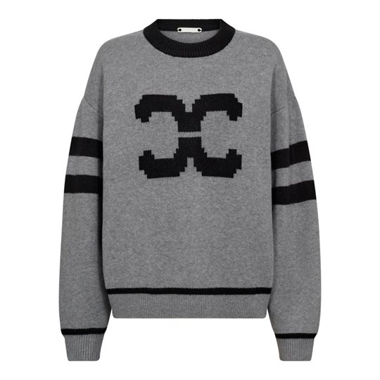 Co\' Couture - Row Coco Logo Knit - Light Grey