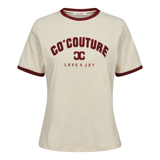 Co\' Couture - Edge Tee - Burgundy