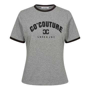 Co' Couture - Edge Tee - Grey Melange